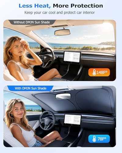 DMJN Front Windshield Sun Shade - Image 2