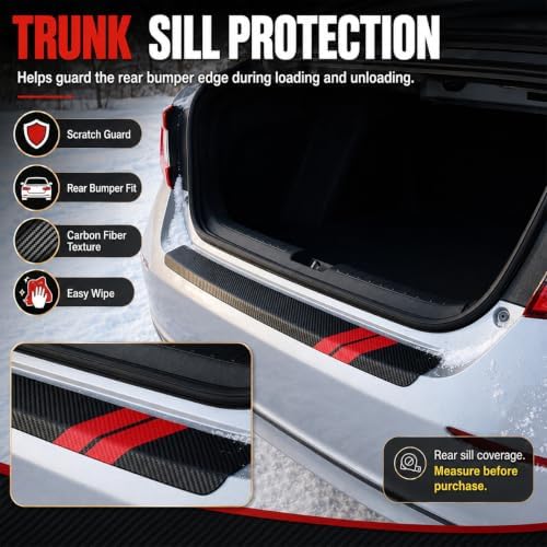 6PCS Car Door Entry Guard Sticker, Car Door Sill Protector - Image 6