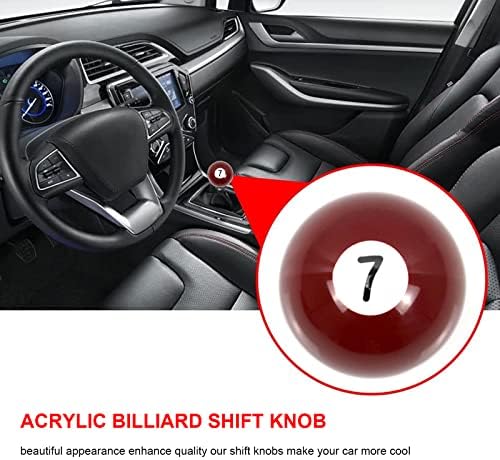 RYANSTAR 7 Ball Shift Knob Billiard Pool Custom Gear Shifter Universa - Image 2