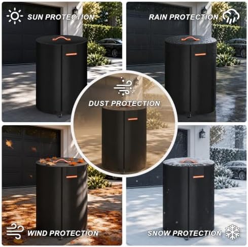Tire Storage Cover, 600D Heavy Duty Holds 4 Tires Up to 28 Inch - Image 7