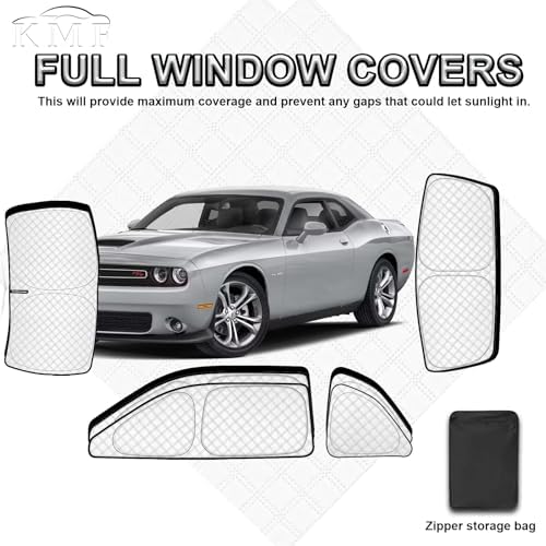 KMF 6pcs Thicken Full Sun Shades - Image 6