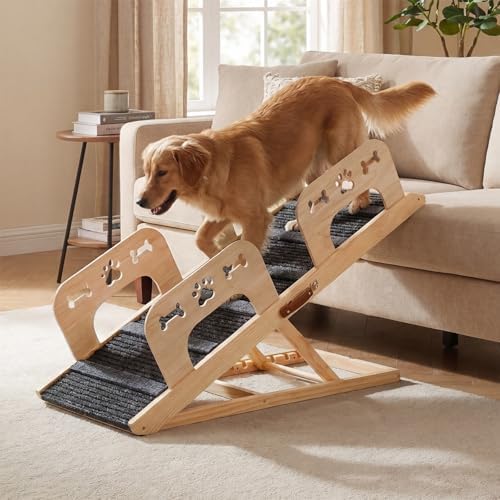 Dog Ramp for Couch Rails, 41.34" L Dog Ramp for Bed, 17.7" Whidth Foldable Pet by Unknown