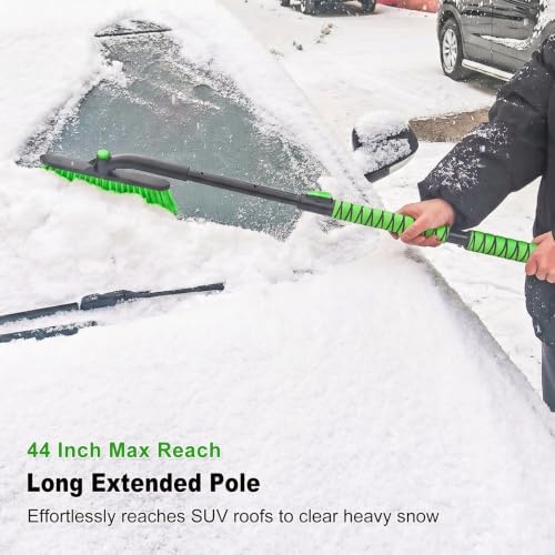 HEEYA 44 Inch Scraper Snow Brush - Image 2