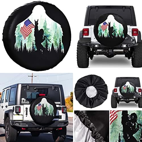 Spare Tire Cover Big Foot Polyester Universal Waterproof Corrosion Protection - Image 5