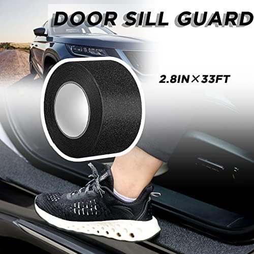 Frienda Car Door Sill Protector Edge Guards, 2.8 Inch Wide, 32.8 Feet - Image 2