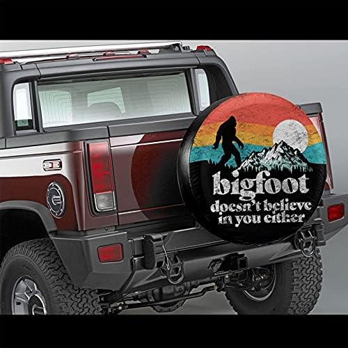 Rv Spare Tire Cover for RV Trailer Camper Wheel Protectors Weatherproof - Image 2