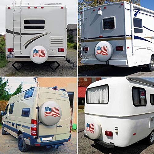 National Flag Spare Tire Cover, Universal Fit - Image 5