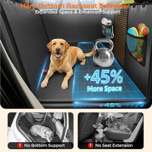 URPOWER PU Leather Back Seat Extender - Image 2