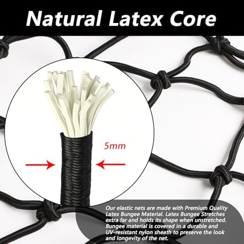 Small Cargo Net with 6 Thicken Hooks, Scooter Accessories - Image 3