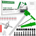 38PCS Tire Valve Stem Core Quickly Replacement Tool Kit, Quick Change Tire by FullMayPro