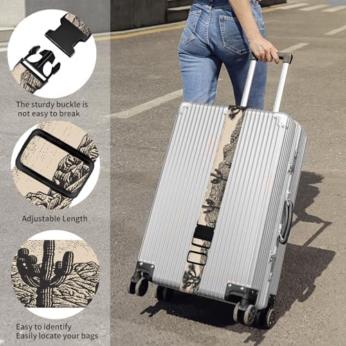 Luggage Straps for Suitcases, Heavy Duty Travel Belt - Image 2