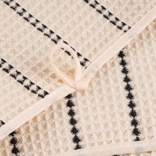 MICROFI New Microfiber Waffle Bath Towels, 2 Pieces, Fast Drying, Lint Free - Image 3