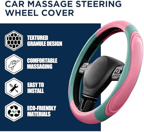 Road Comforts Car Steering Wheel Cover - Image 6