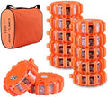 AK [12 Pack LED Road Flares Safety Flashing Warning Light Roadside Emergency by AK