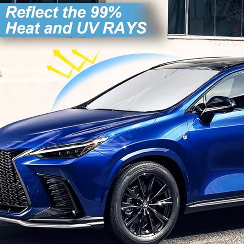 Custom Fit NX NX250 Windshield Sunshade - Image 2