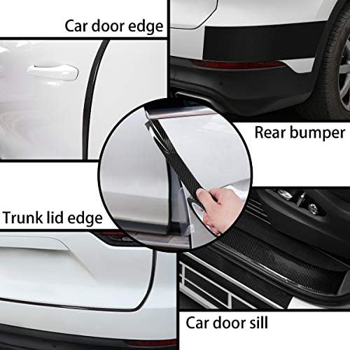 DGSL Car Door Edge Guards Door Sill Protector, 2.7In x 33Ft 5D Carbon Fiber Car - Image 6