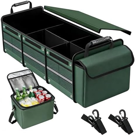 Car Trunk Organizer with Removable Cooler Bag by Oivjckx