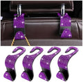 Zpana 4PCS Bling Car Seat Headrest Hooks, Vehicle Back Seat Purse Handbag by Zpana