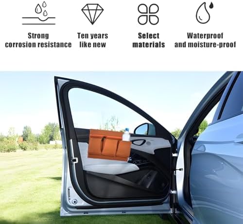 Mandark Leather Car Window Armrest Organizer - Image 3