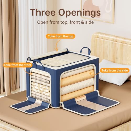 3 Openings Clothes Storage Bins - Image 3