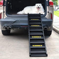 COZIWOW Portable Dog Car Ramps 61" L Folding High Traction Pet Stairs by COZIWOW