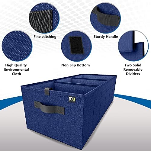 MIU COLOR Trunk Organizer for Car, Car Organizer, Collapsible - Image 2