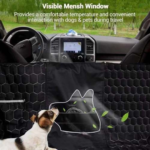 Meginc Dog Car Seat Cover for Trucks, Dog Seat Cover for Back Seat Protector - Image 3