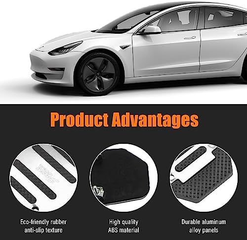 Ziciner 2PCS Non-Slip Car Pedal Pads, Automatic Gearbox Gas Pedal Brake Pedal - Image 3