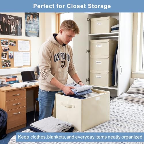 Bagnizer Large 42 Quarts Collapsible Stackable Storage Bins Cube - Image 3