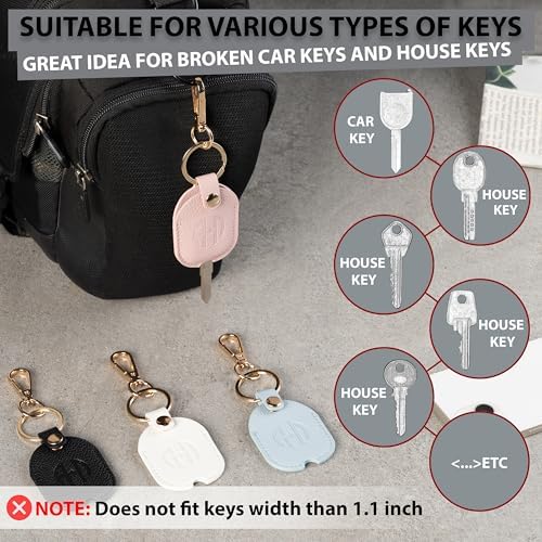 Leather Key Cover for Broken Car Key Loop Replacement - Image 5
