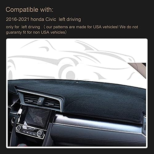 SPEEDWOW Dashboard Dash Board Cover Mat Carpet Compatible - Image 4