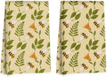 2 Pcs Bee Kitchen Towels 24x14 Inch, Cute Bee Gifts by NISTOMISU