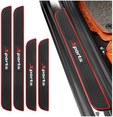4PCS Car Door Sill Protector, Anti-Scratch & Waterproof Car Door Sills Scratch by KIFIDAN