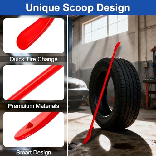 Tire Bead Breaker Tool with 2Pcs 38inch Tire Iron Bars - Image 4