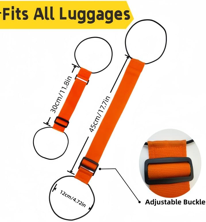 Adjustable Luggage Straps - Image 2