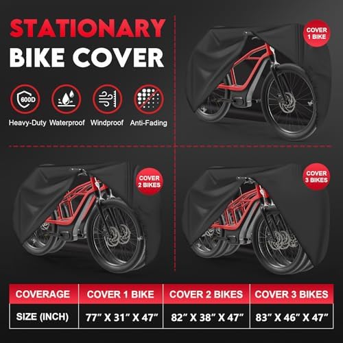 Zettum Bike Cover for 3 Bikes - Image 4