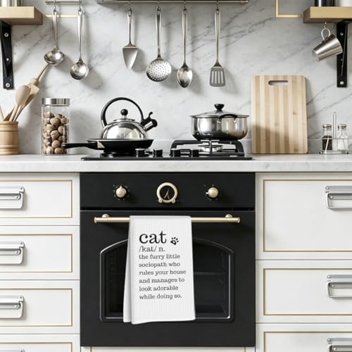 Funny Cat Kitchen Towels, Animal Lovers Gifts - Image 5