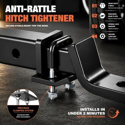 Anti-Rattle Hitch Tightener 2 Pack - Image 3