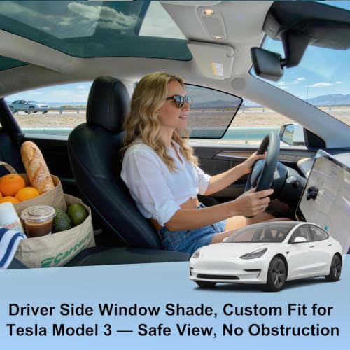 ZATOOTO Tesla Model 3 2018-2026 Front Window Shade - Image 3