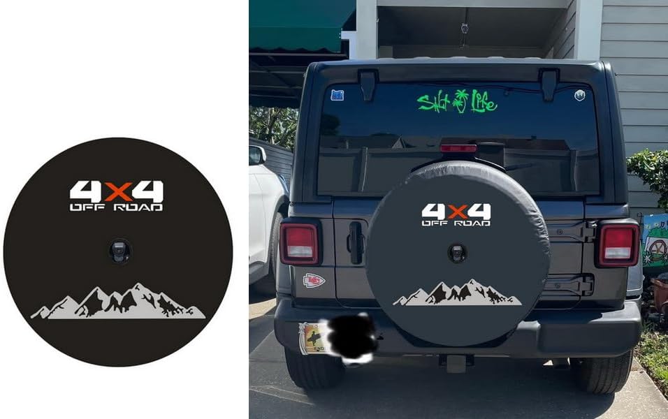 Spare Tire Cover with Camera Hole - Image 3