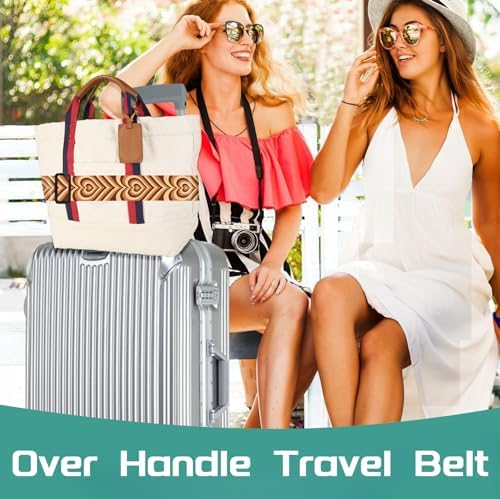 Slohif Luggage Straps for Suitcases Travel Belt Accessories Luggage Connector - Image 6