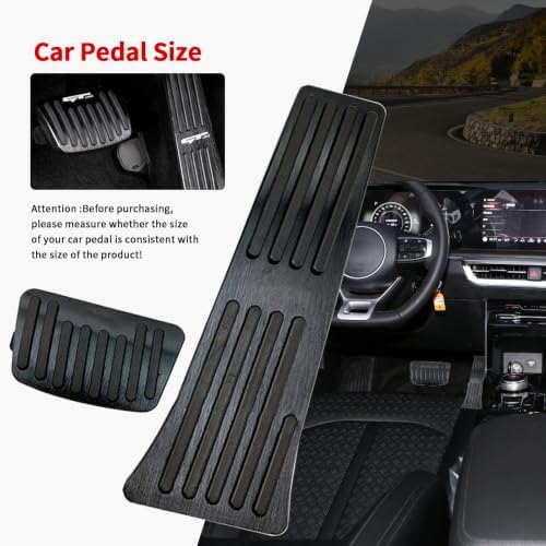 Aluminum Alloy Pedals Cover for TDOFYHK TDOFYH5 2020 2021 2022 2023 2024 2025 - Image 2