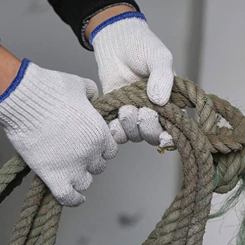Evridwear Cotton Polyester String Knit Shell Safety Protection Work Gloves - Image 4