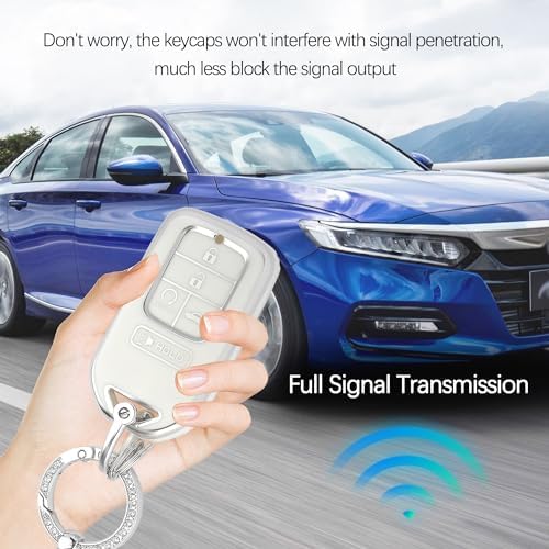 Car Key Fob Cover with Key Chain, 5 Buttons Key Fob Protector Compatible with - Image 6