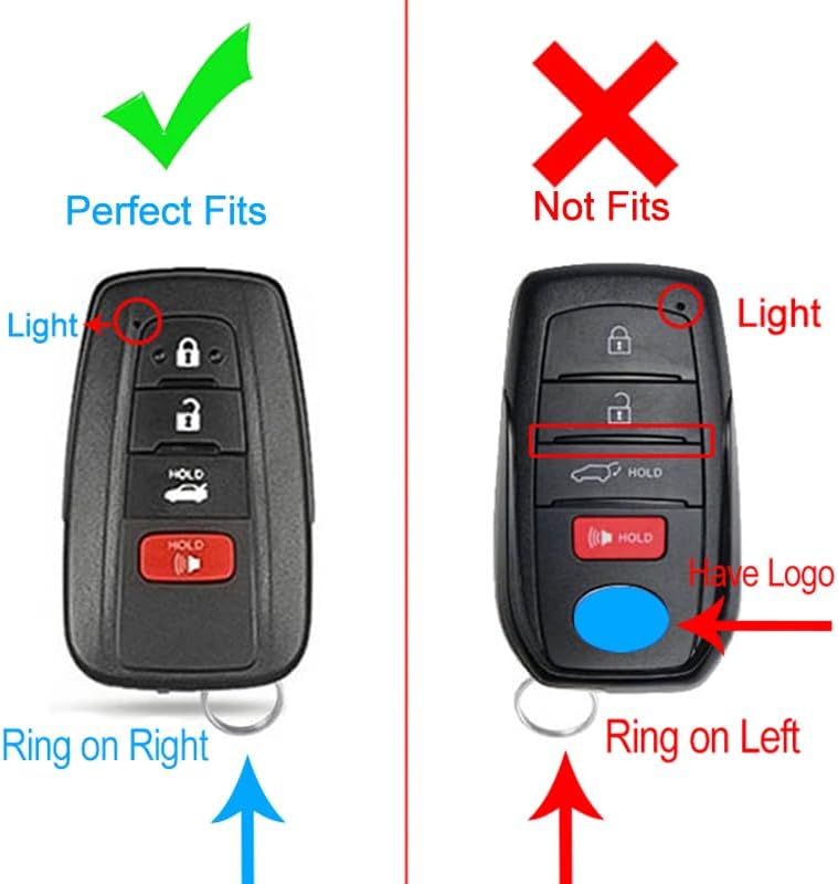 for Toyota Camry RAV4 Key Fob Cover, - Image 3