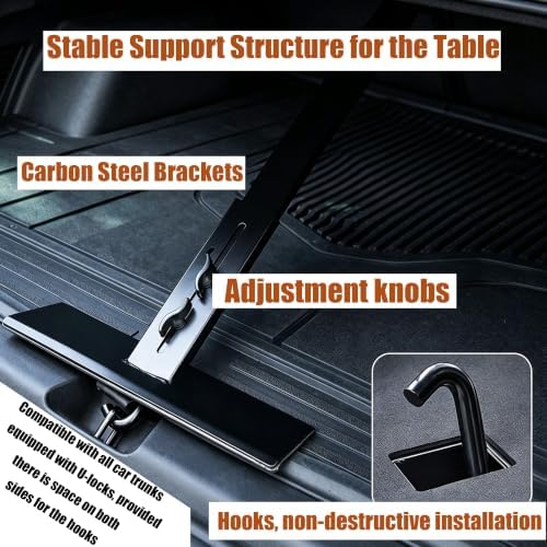 Folding Table for Car Trunks, Trunk Camping Table, No Assembly Req'd - Image 5