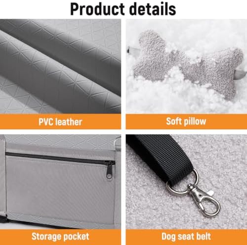 YJGF Center Console Dog Car Seat, Pet Car Seats - Image 6