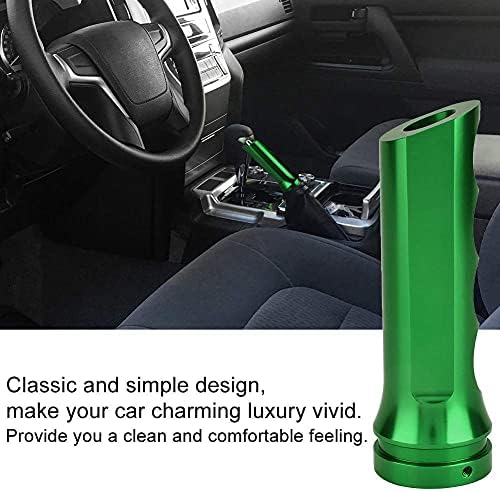 Aramox Handbrake Cover, Universal Auto Car Aluminum HandBrake Cover Handle - Image 2