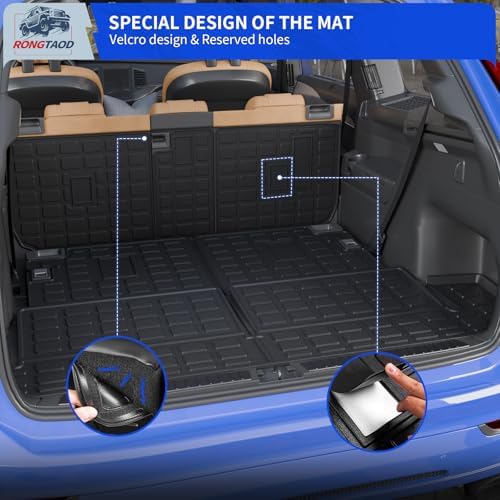 Rongtaod Cargo Mat+2nd&3rd Row Backrest Mats - Image 3