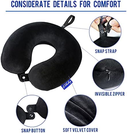 Fabuday Memory Foam Travel Pillows - Image 6